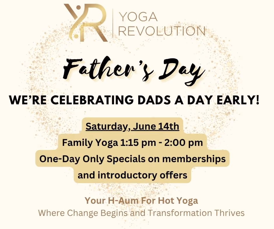 YogaRevolution Father's Day Family Flow