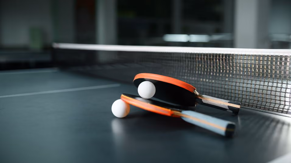 Ping Pong Day at the Library I June 28