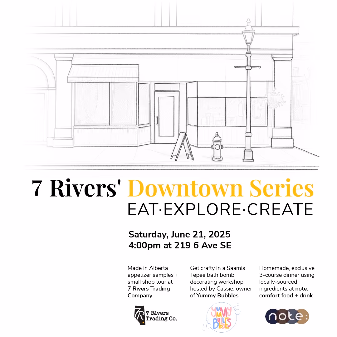 Eat, Explore, Create: Downtown Series