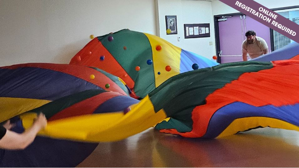 Reconnecting to Play: Giant Parachute I Aug. 19 (ages 19+)