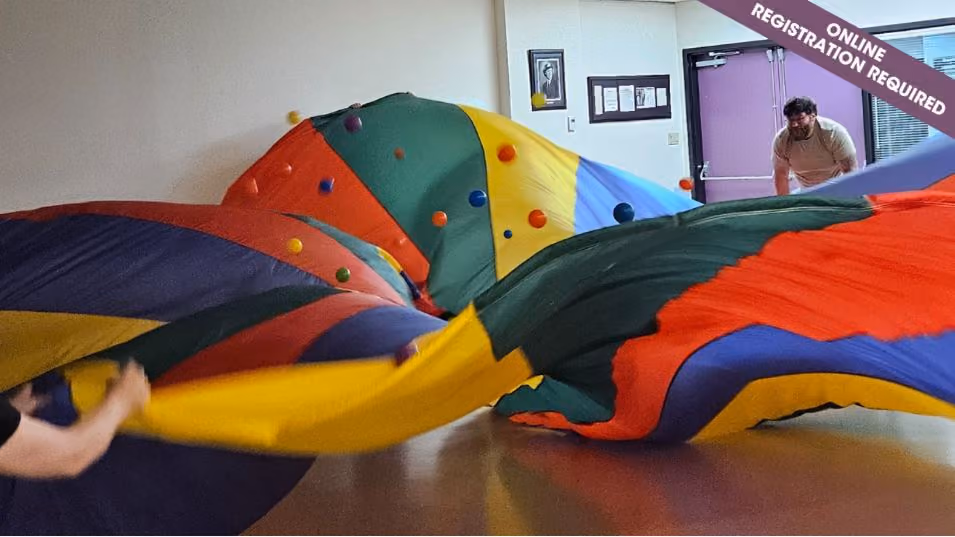Reconnecting to Play: Giant Parachute I Aug. 19 (ages 19+)