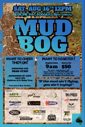 16th Annual Medicine Hat Mud Bog