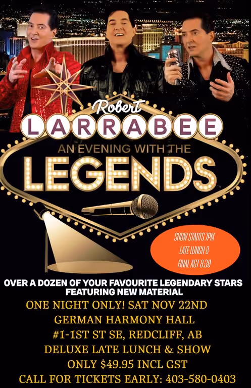 An Evening With The Legends "Robert Larrabee Live"