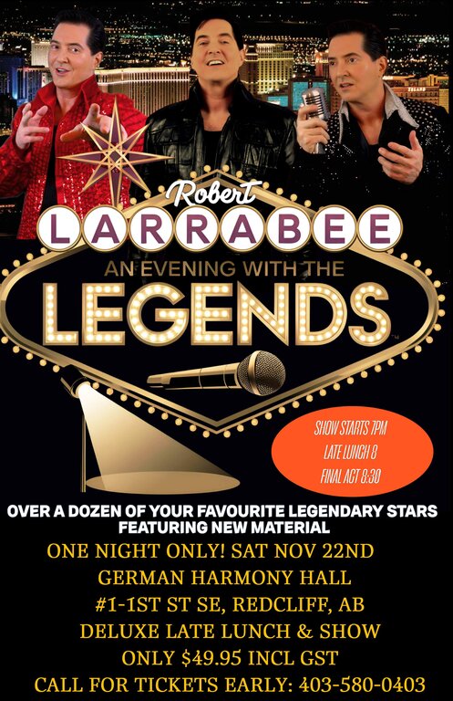 An Evening With The Legends "Robert Larrabee Live"