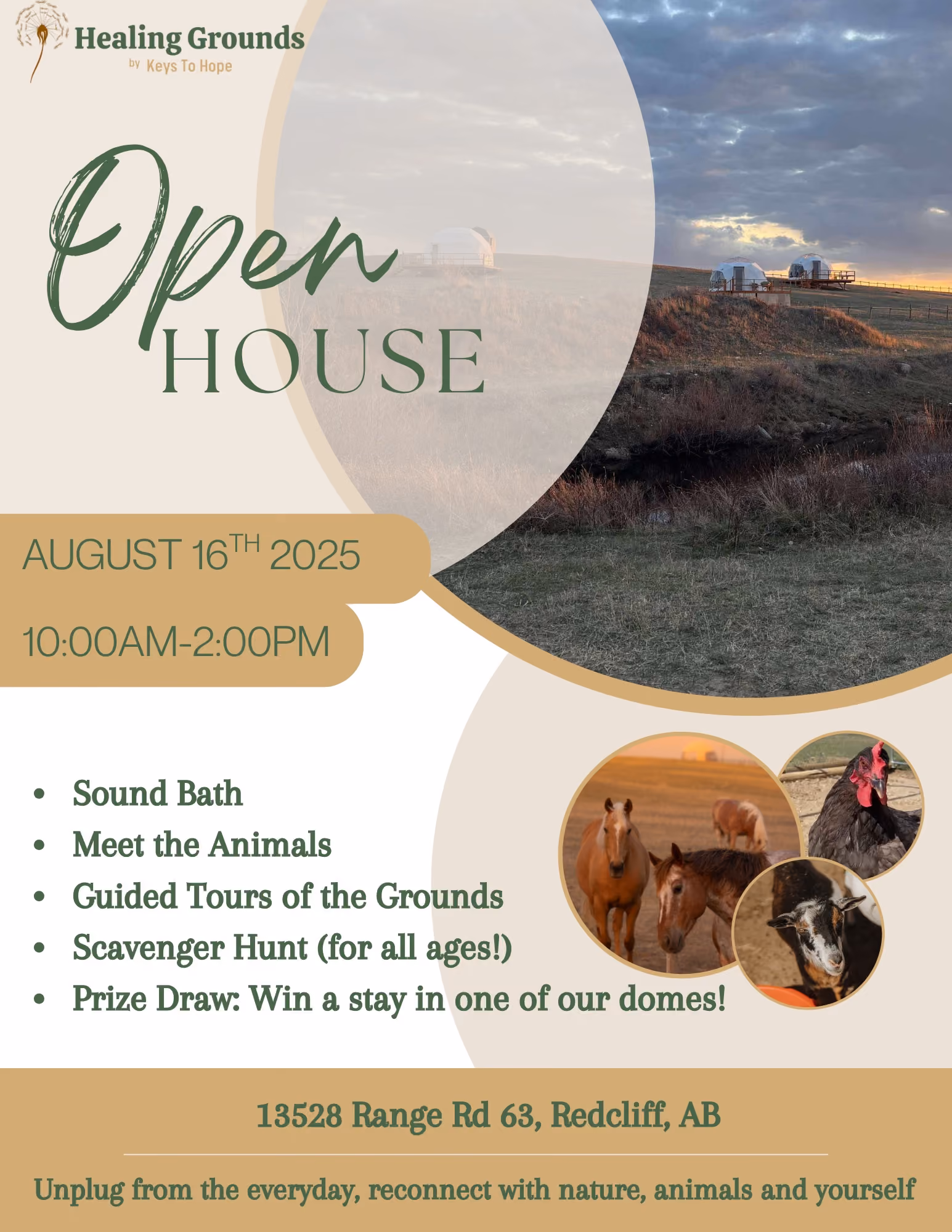Healing Grounds Open House