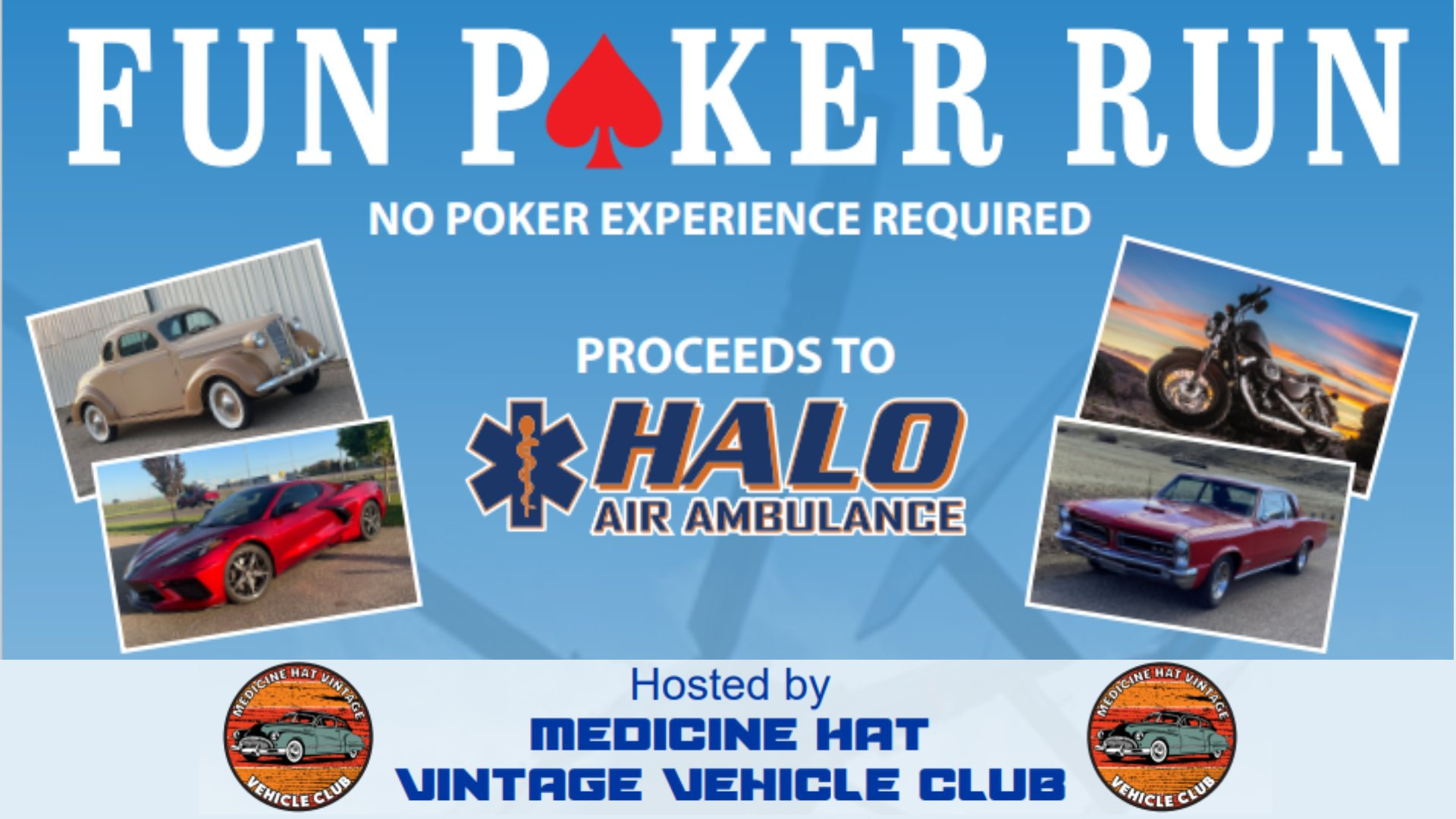 4th Annual FUN POKER RUN Hosted by Medicine Hat Vintage Vehicle Club