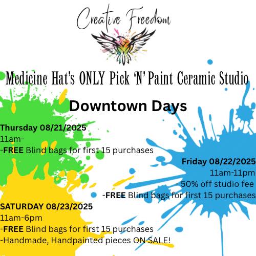 Downtown Days with Creative Freedom Art Hub
