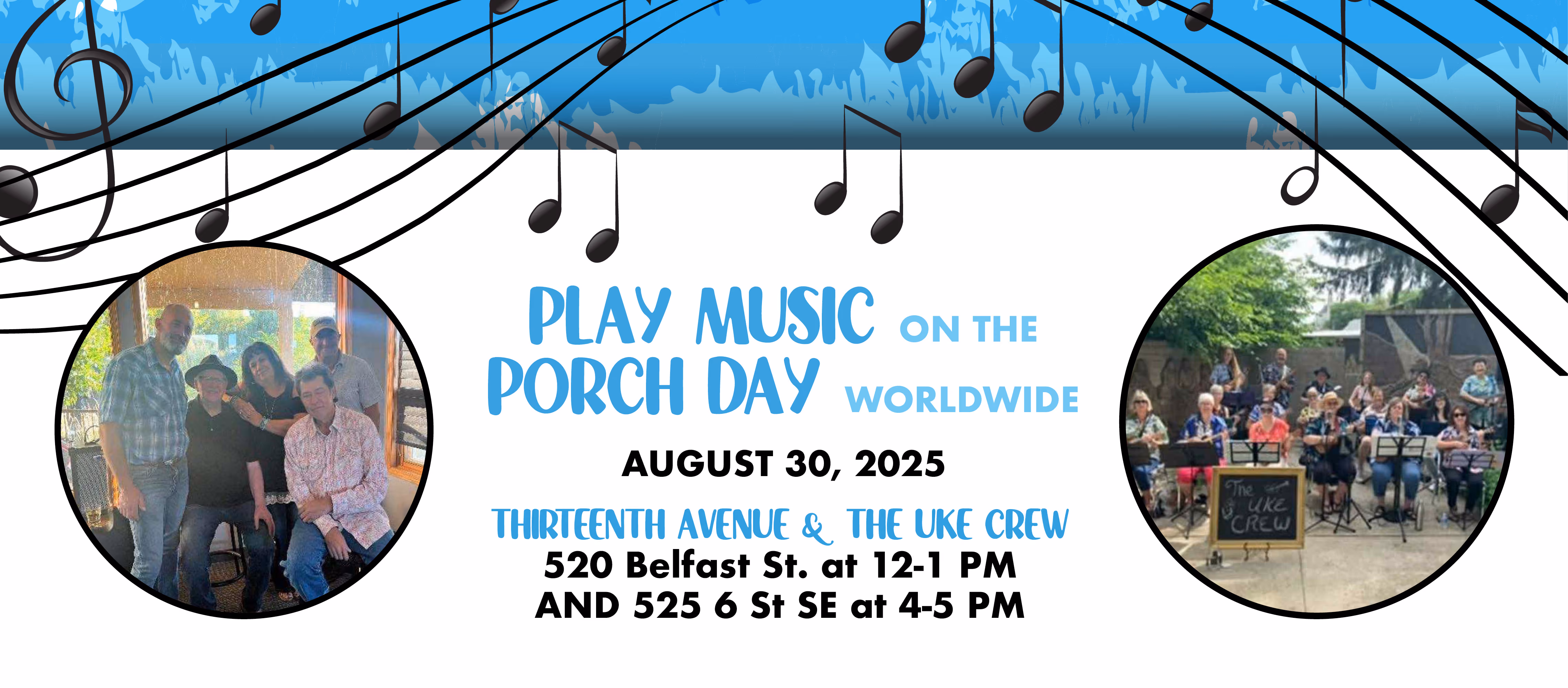 INTERNATIONAL PLAY MUSIC ON YOUR PORCH DAY 2.0