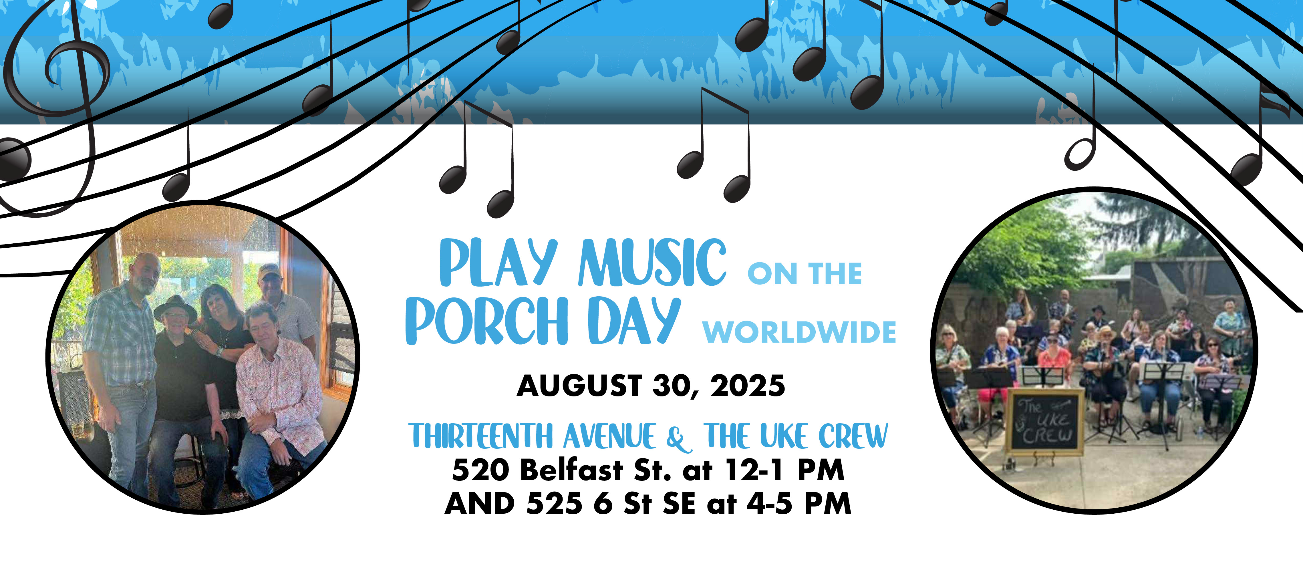 INTERNATIONAL PLAY MUSIC ON YOUR PORCH DAY 2.0