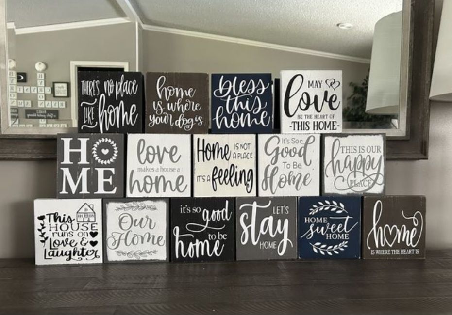 Fun Night Making 6 Mini Signs