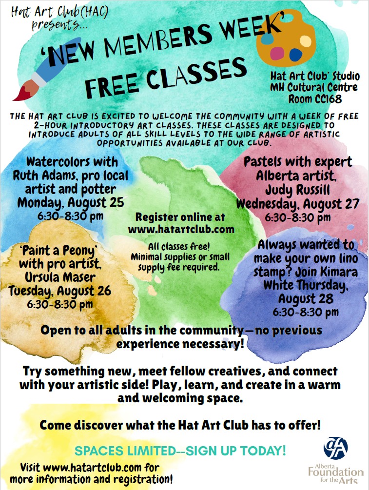 Hat Art Club Free Classes 