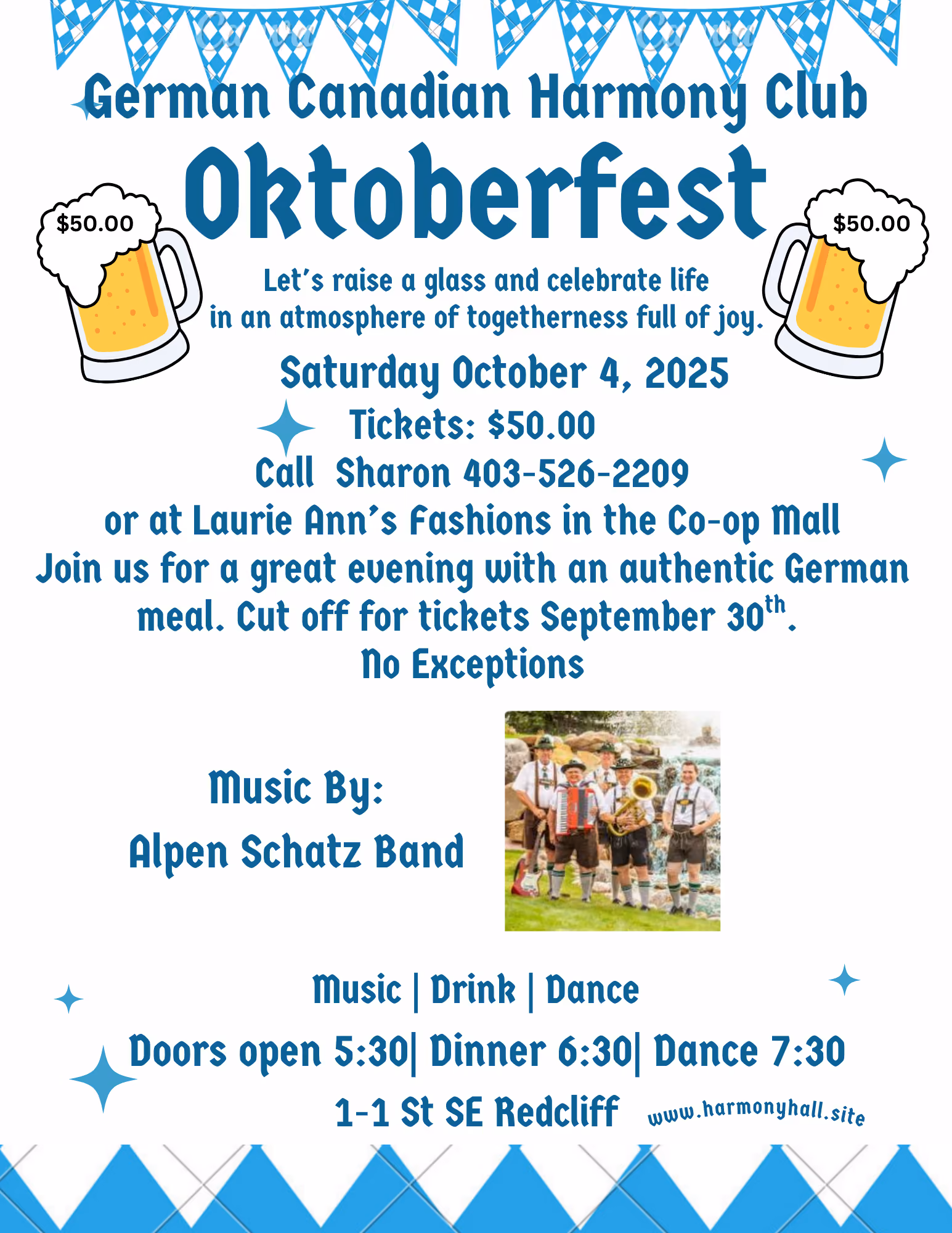 OKTOBERFEST AT HARMONY CLUB