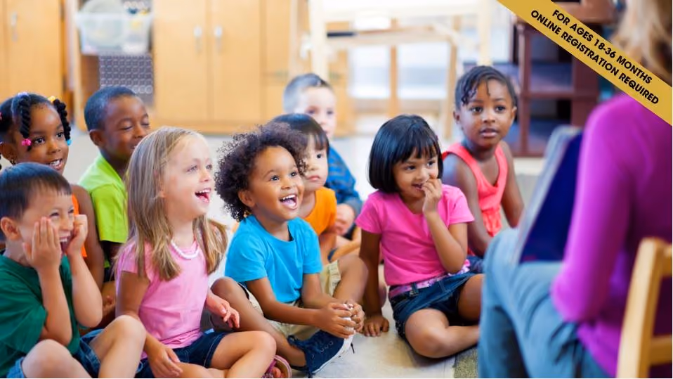 Family Storytime for Toddlers (ages 18 - 36 months)