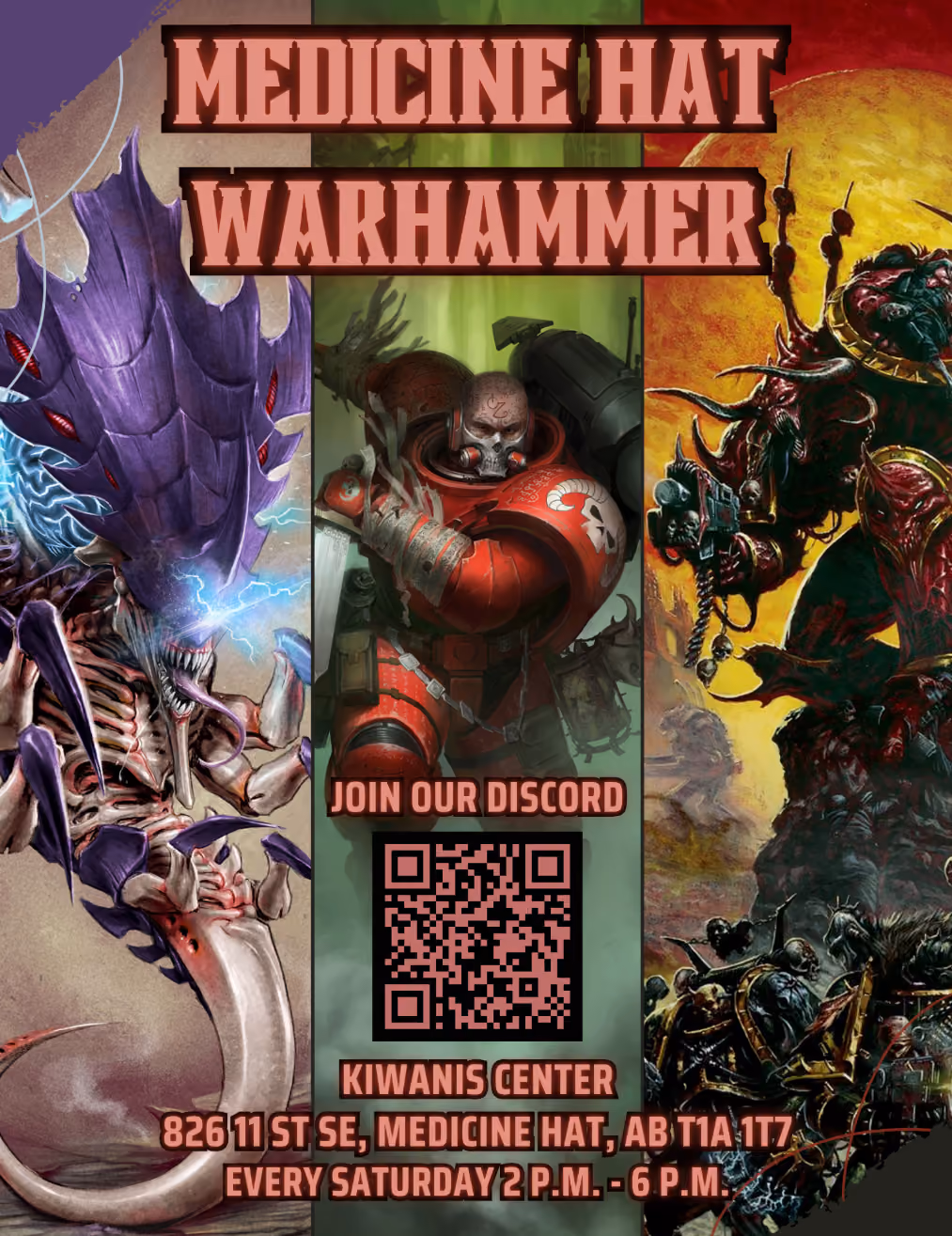Medicine Hat Warhammer Club Weekly Meetup