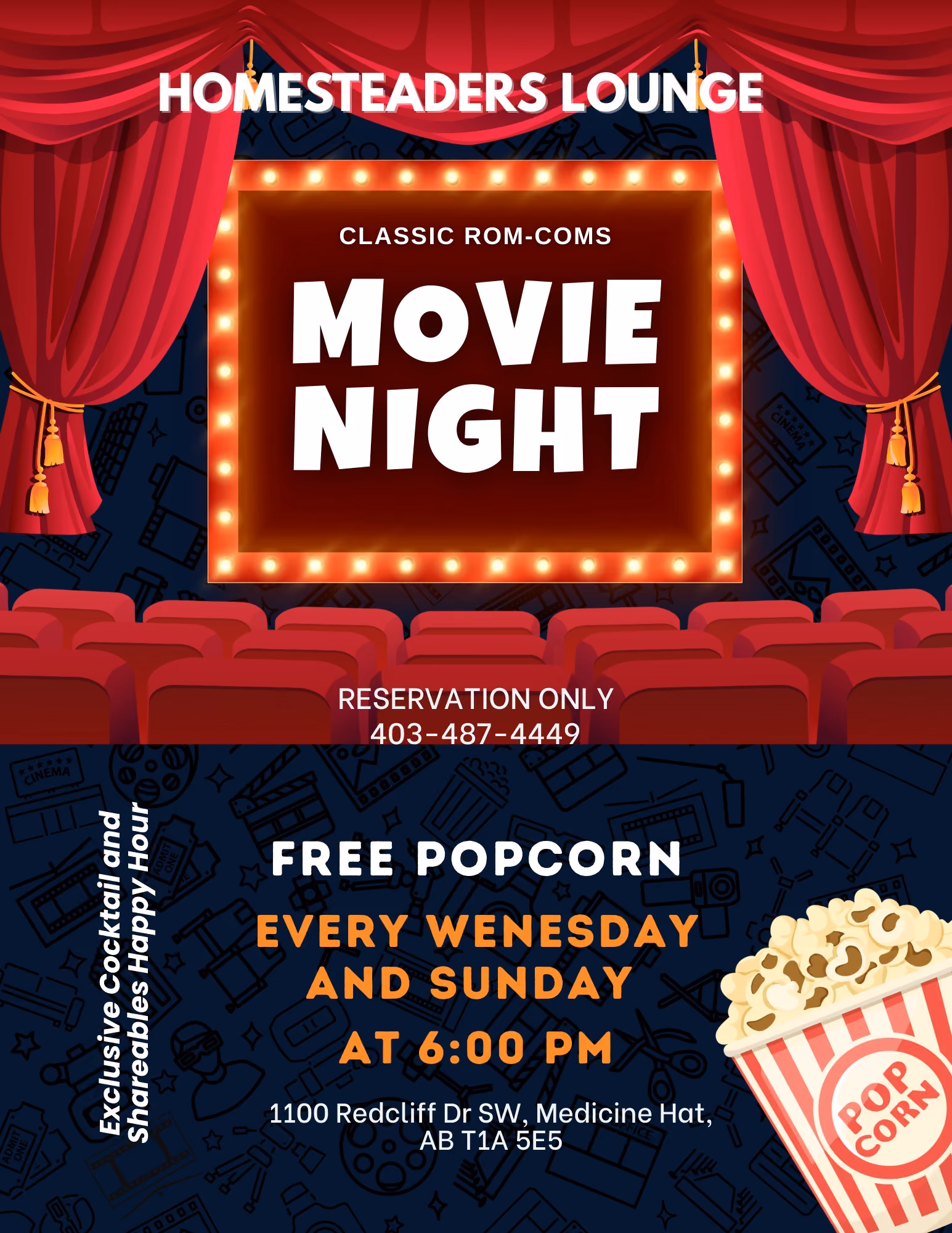 Sip, Snack n Screen