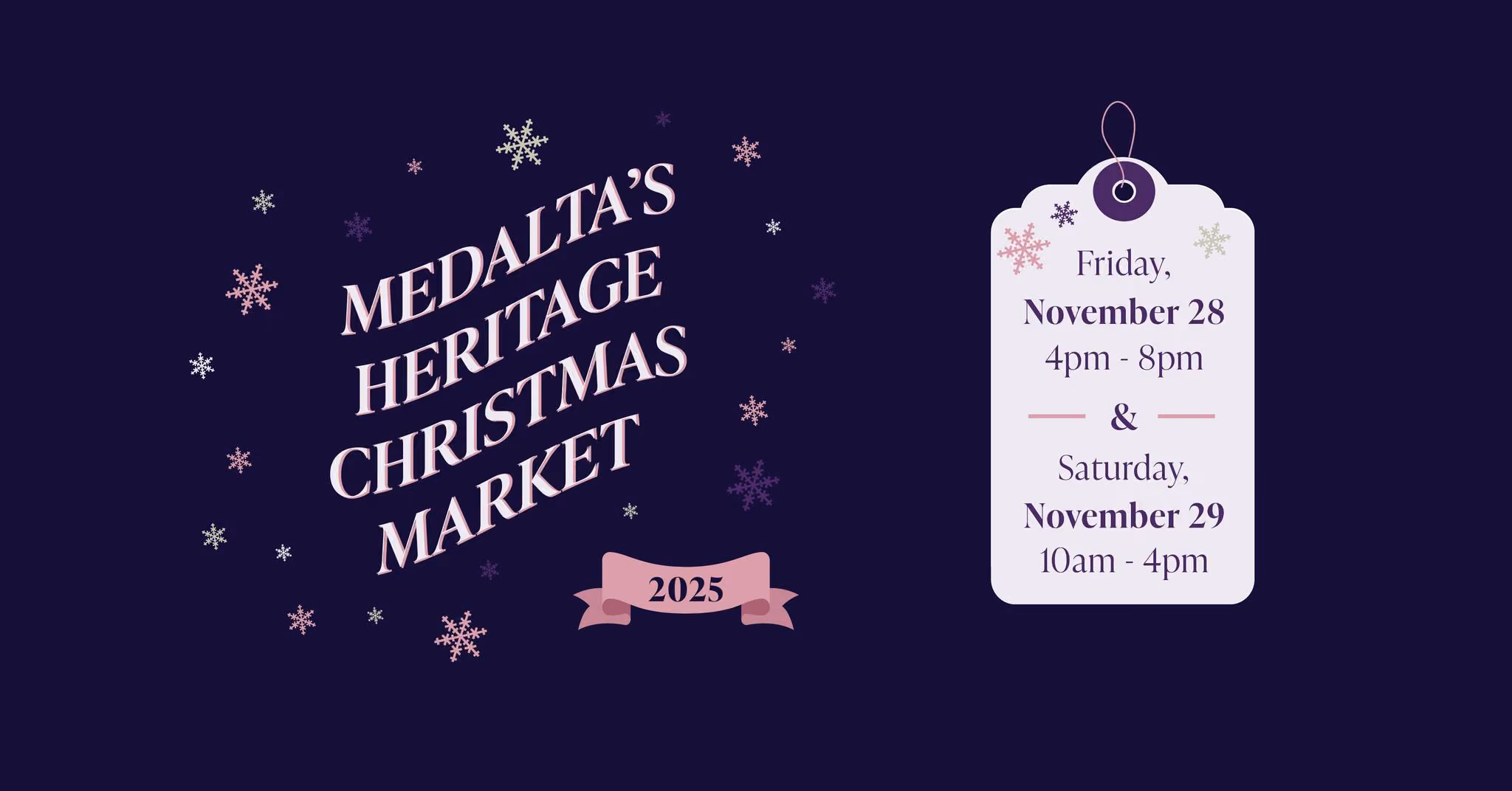 Heritage Christmas Market @ Medalta