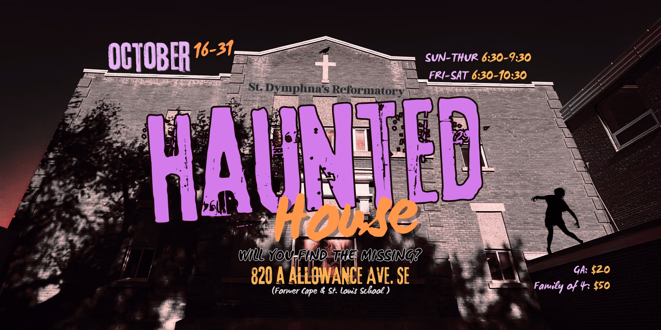 St. Dymphna’s Reformatory School Haunted House