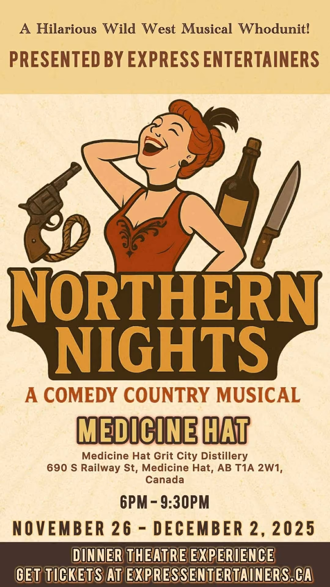 Wild West Musical Murder Mystery