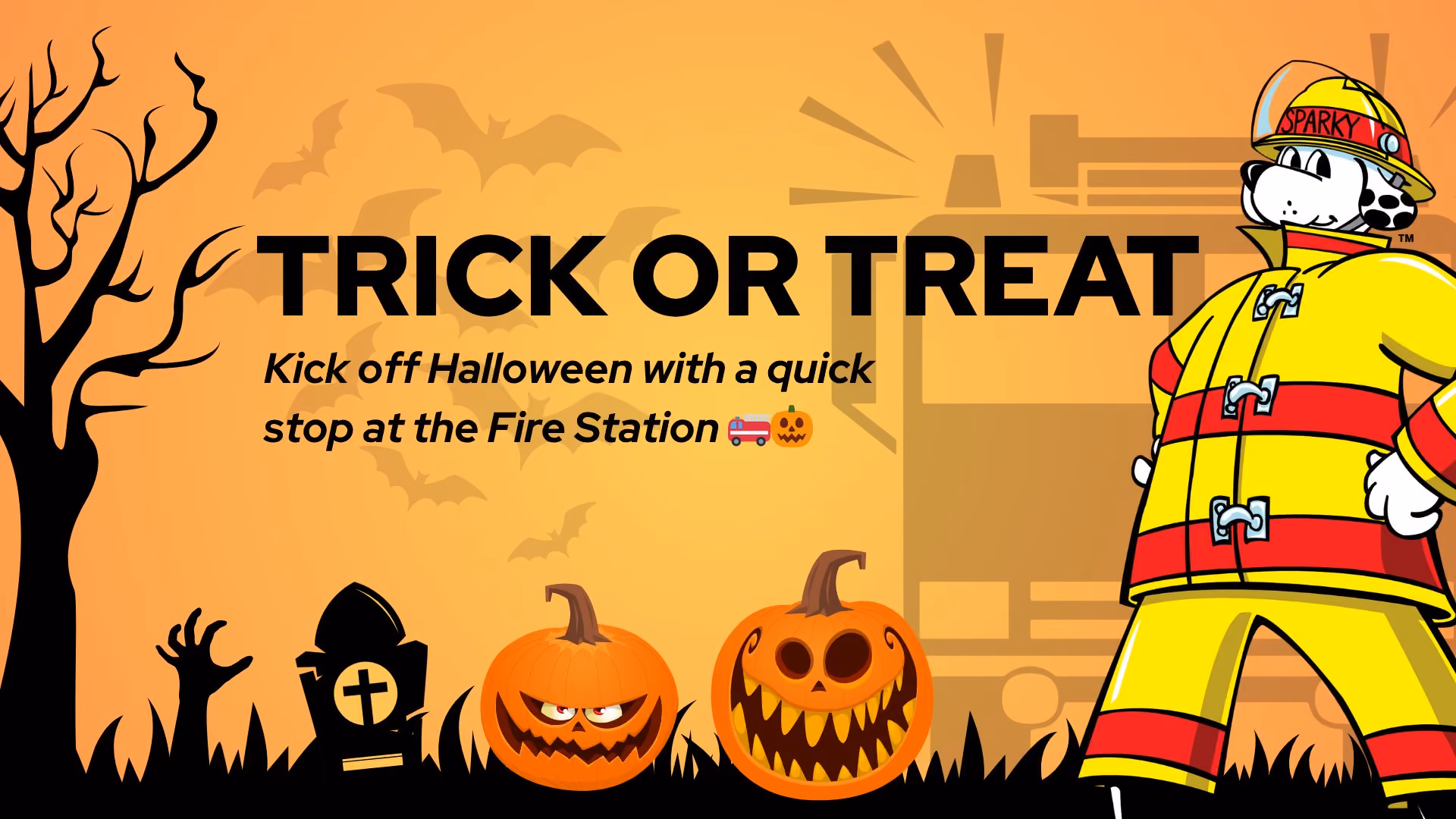 Trick or Treat at Fire Station 2