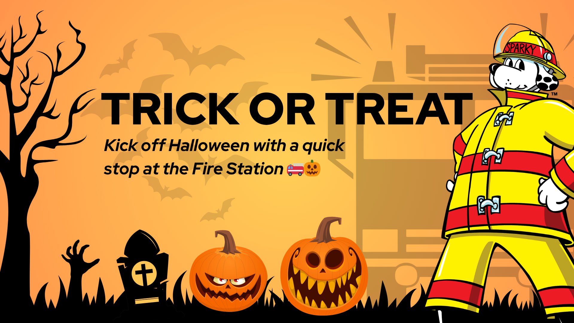 Trick or Treat at Fire Station 2