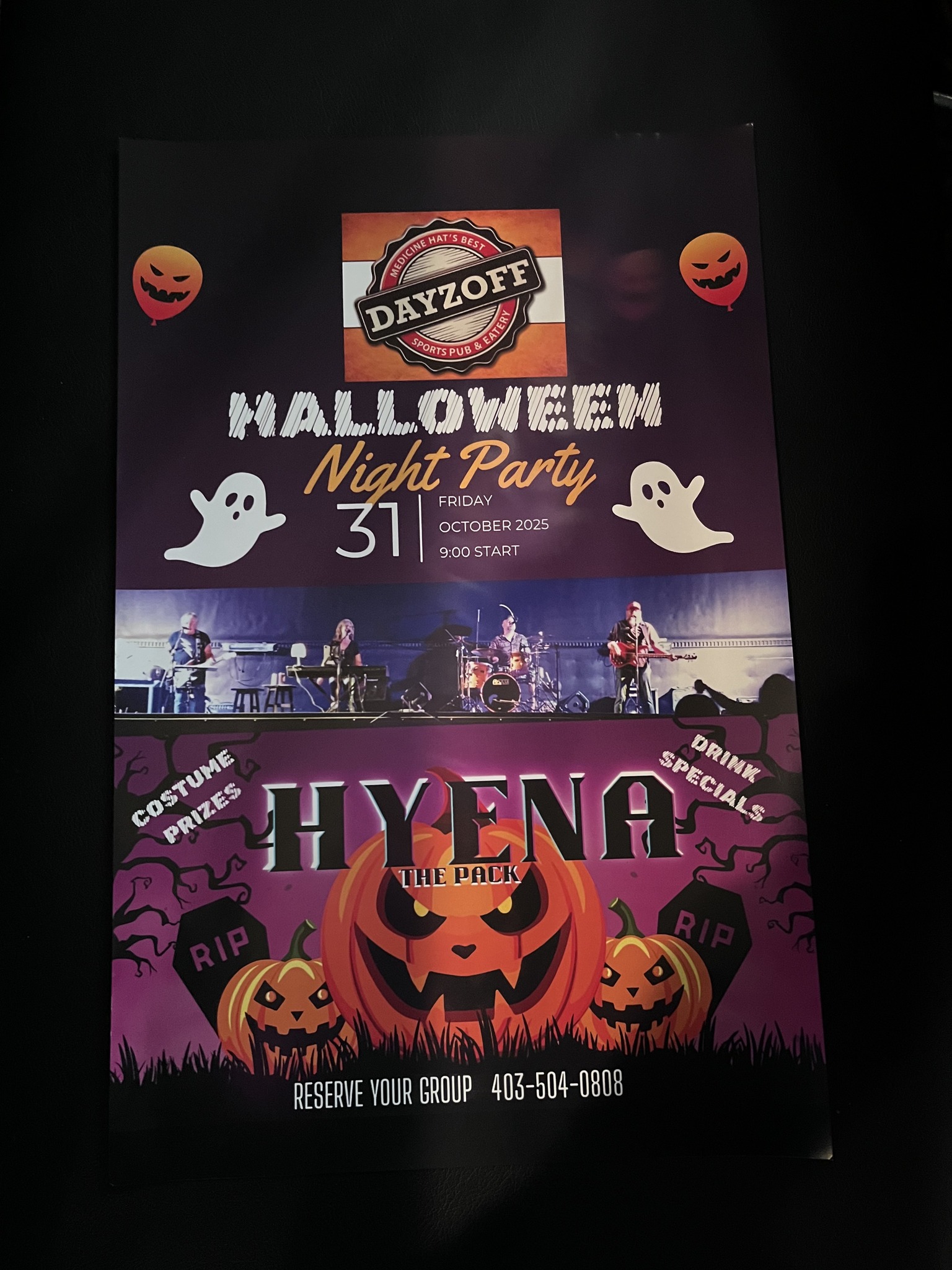 Dayzoff Pub Halloween Bash 2025