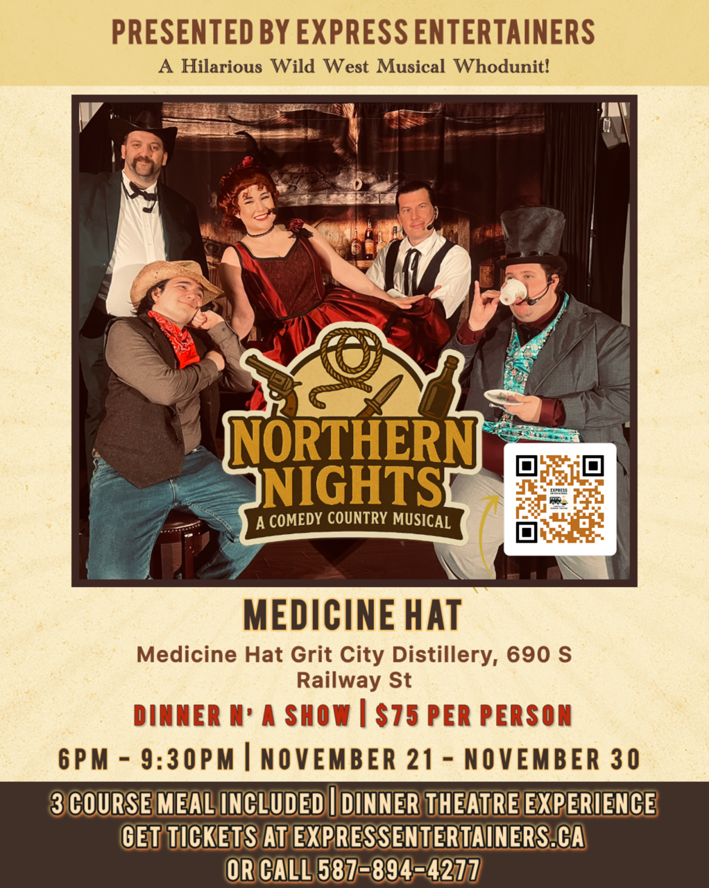 Northern Nights A Musical Murder Mystery Dinner Theatre