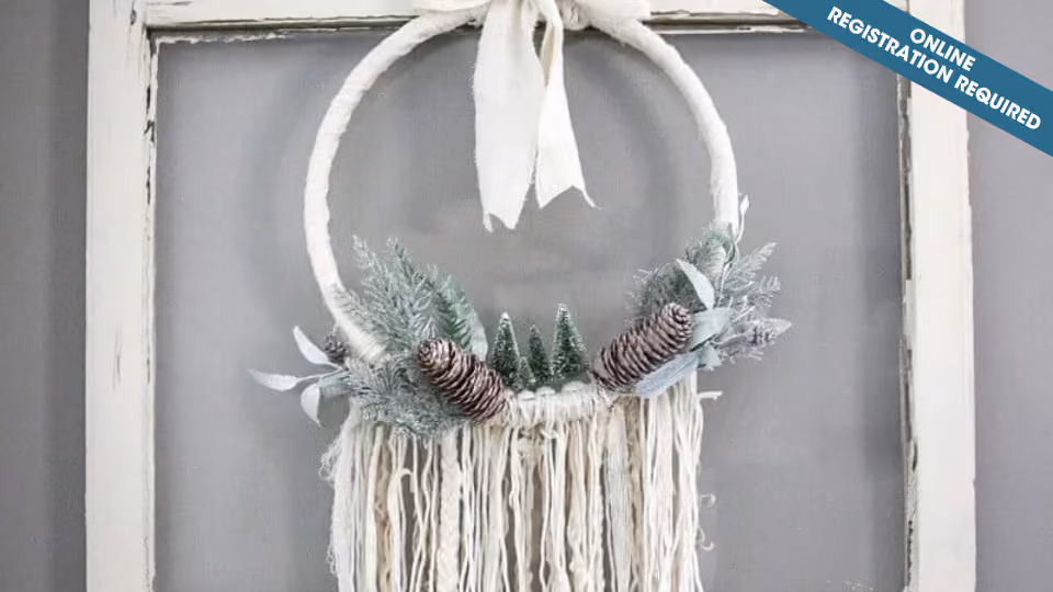 DIY Winter Wreath I Nov. 26