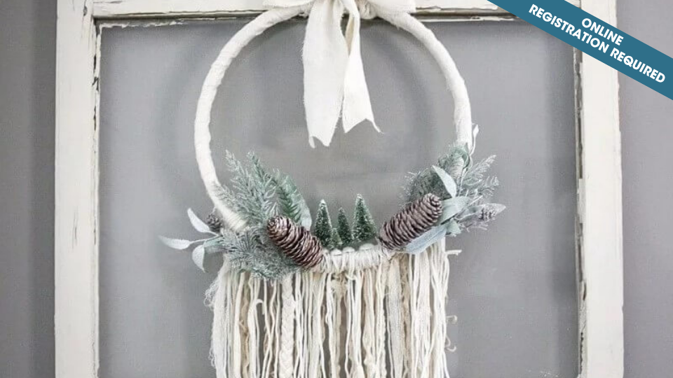 DIY Winter Wreath I Nov. 26