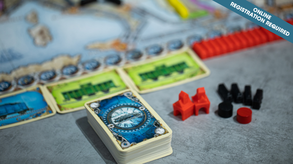 Ticket to Ride Tournament I Dec. 13 (ages 12+)