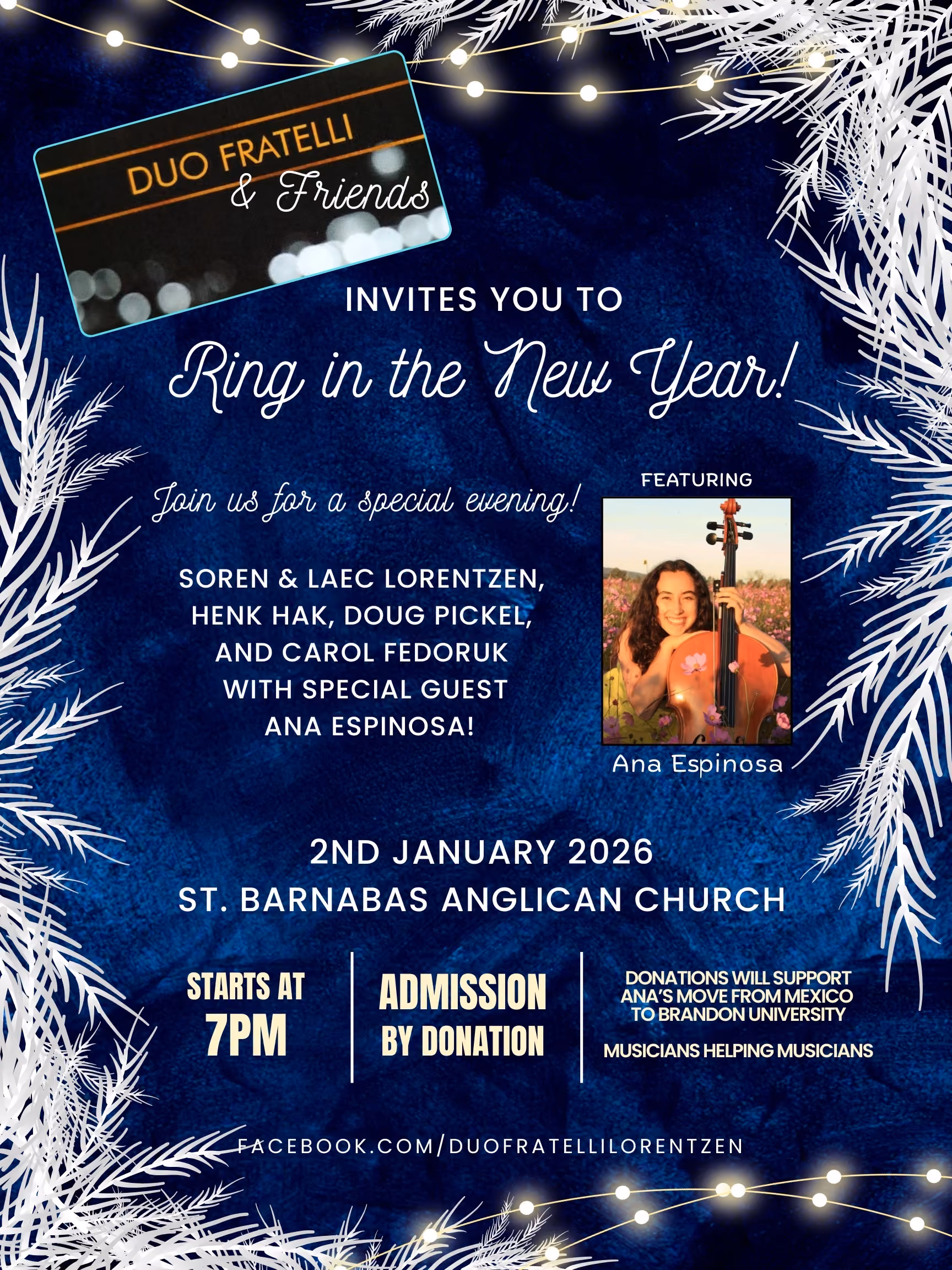 Duo Fratelli & Friends - Ring in the New Year