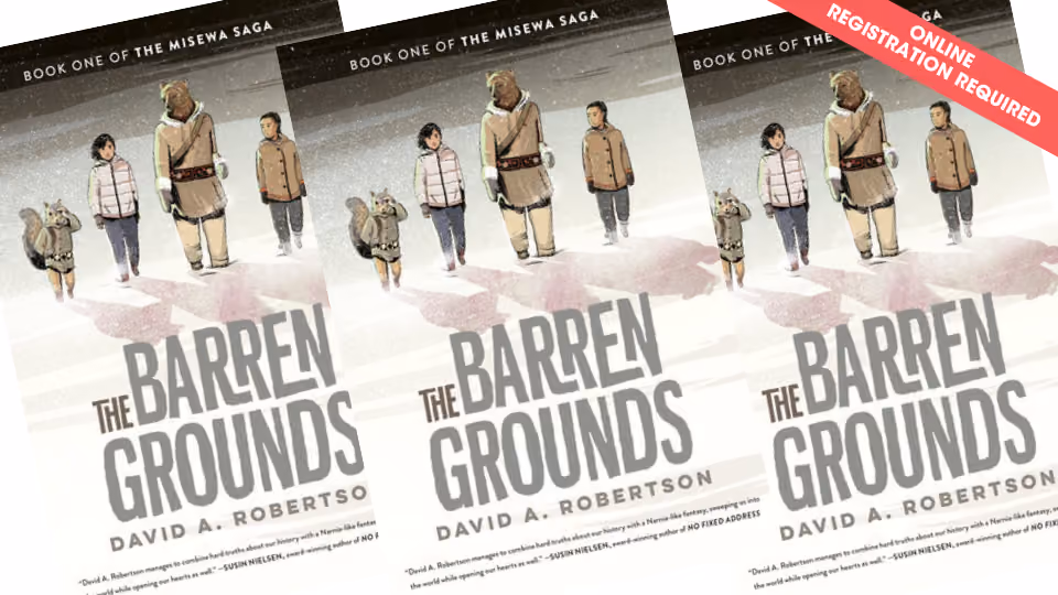 InbeTween Book Club: The Barren Grounds I Jan. 8-22 (ages 10-12 years)