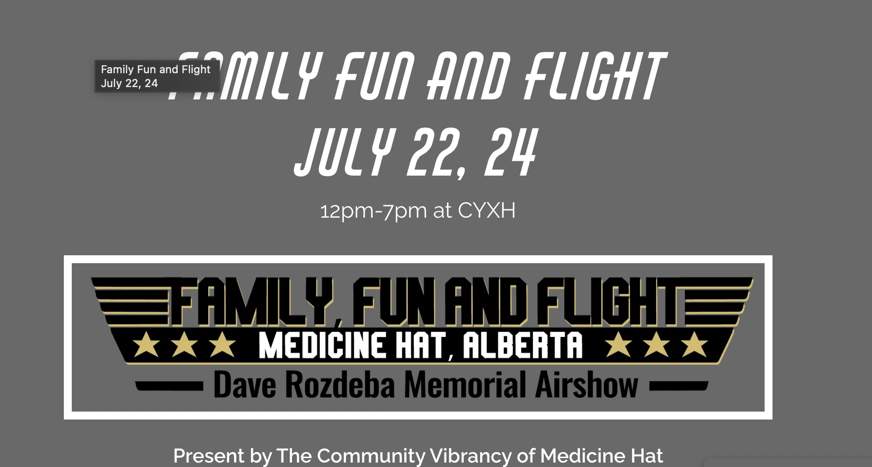 Family, Fun, and Flight 2026