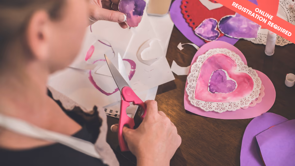 Hearts & Crafts Storytime (ages 4-6 years)