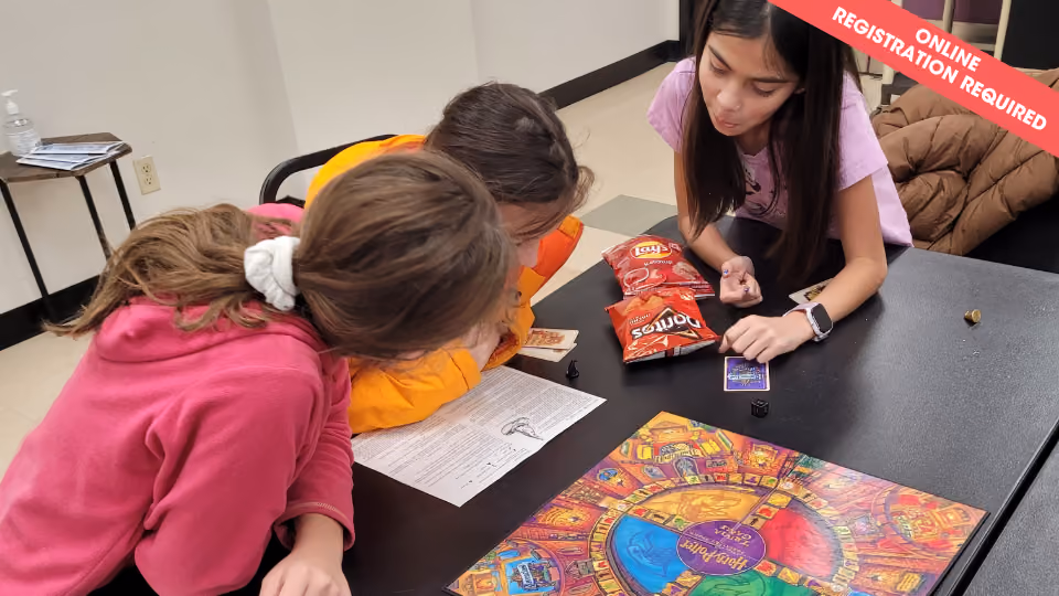 Tween Night: Board Game Cafe (ages 10-12 years)