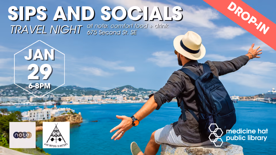 Sips and Socials: Travel Night