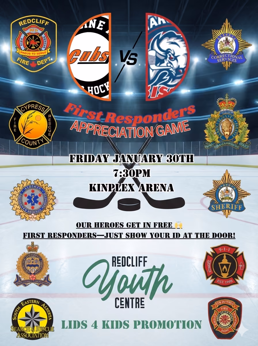 Medicine Hat Cubs First Responders Appreciation Game