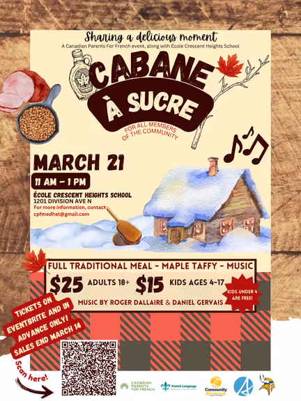 Cabane à sucre 2026