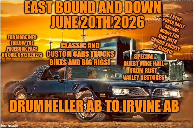 East Bound and Down Poker Rally