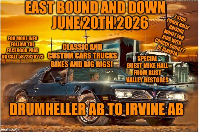 East Bound and Down Poker Rally