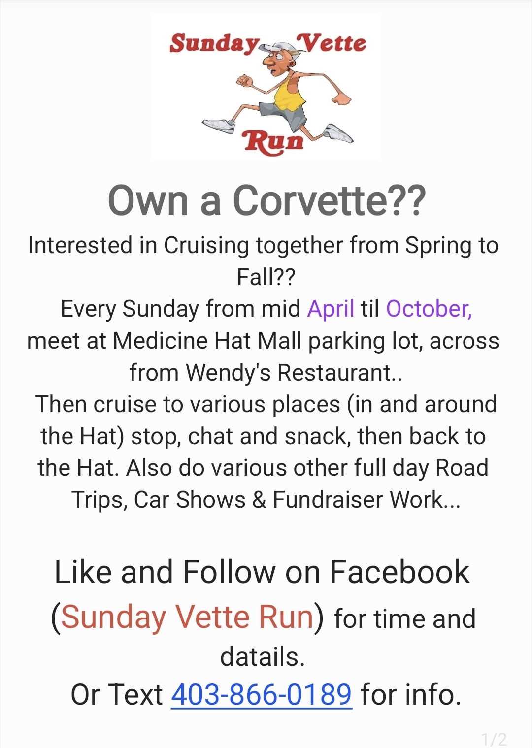 Sunday Vette Run '26