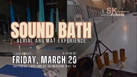 Sound Bath at SKFitness