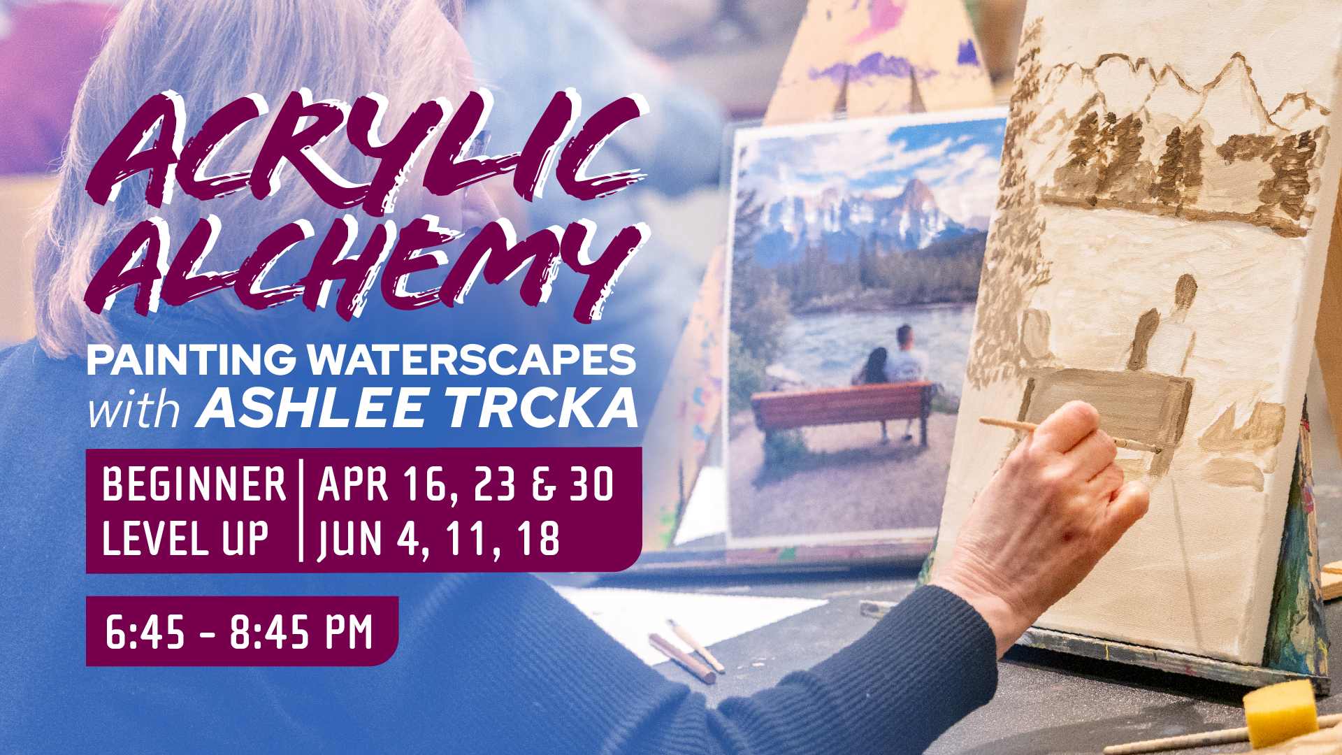 Acrylic Alchemy: Painting Waterscapes