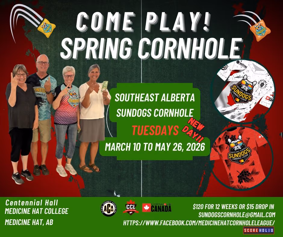 SouthEast Alberta Sundogs Cornhole