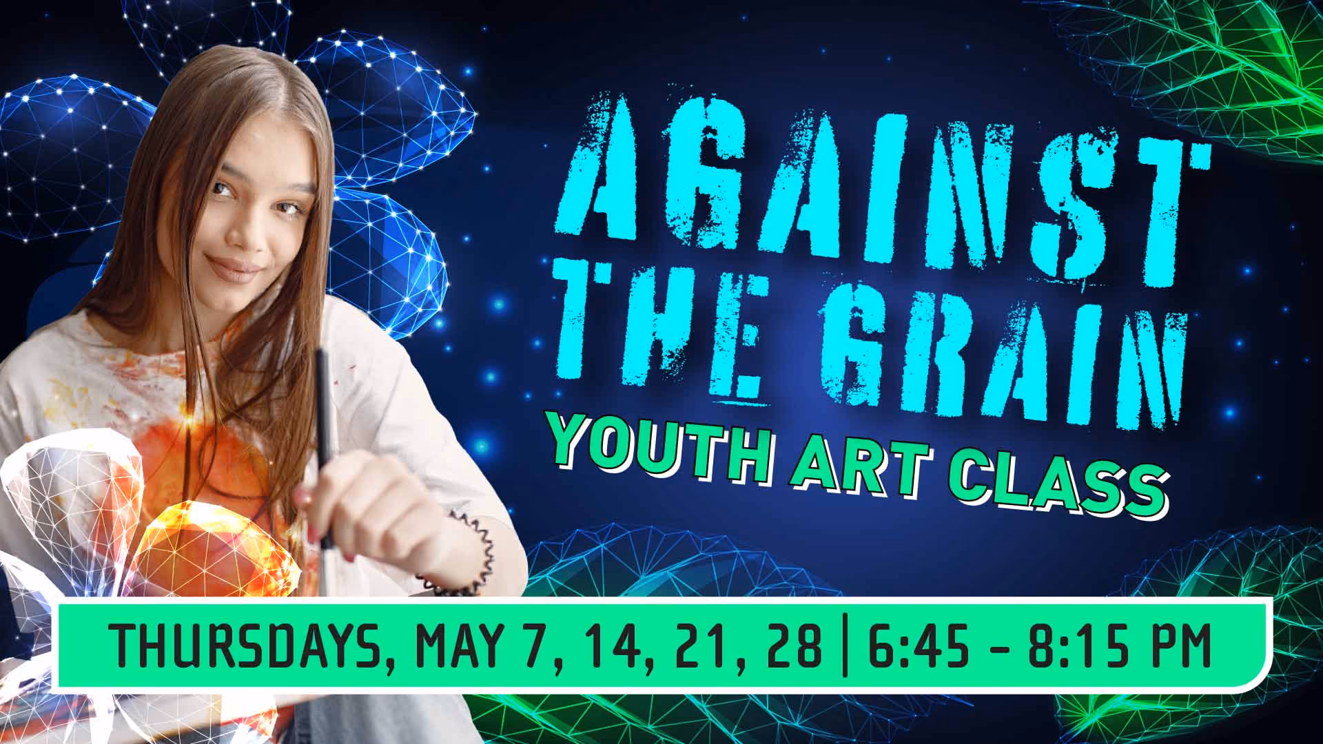 Against the Grain Youth Art Class - Spring 2026