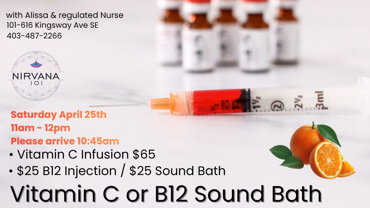 Vitamin C & B12 Sound Bath