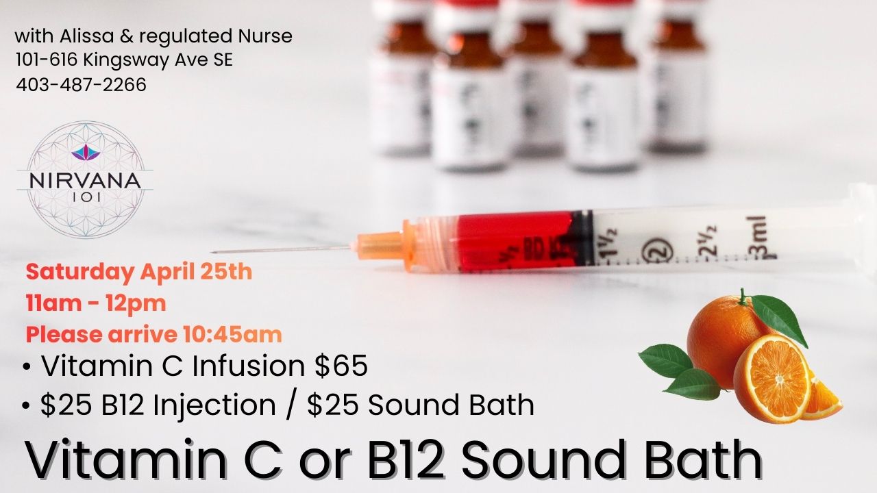 Vitamin C & B12 Sound Bath