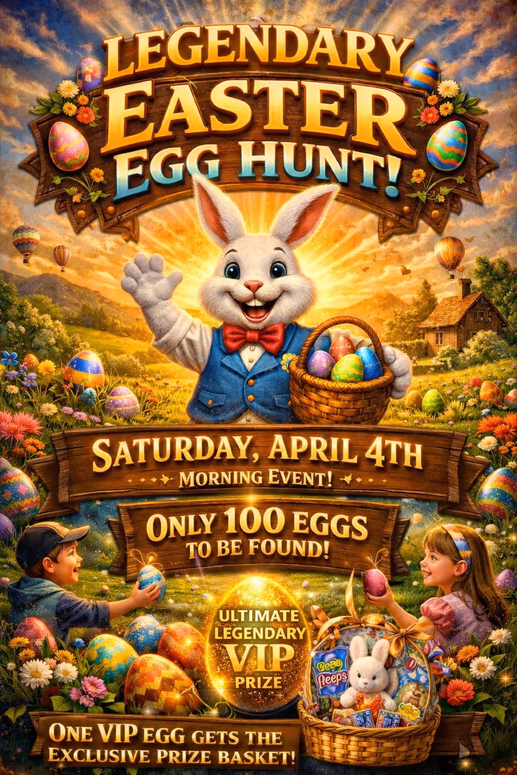 THE LEGENDARY EASTER EGG HUNT