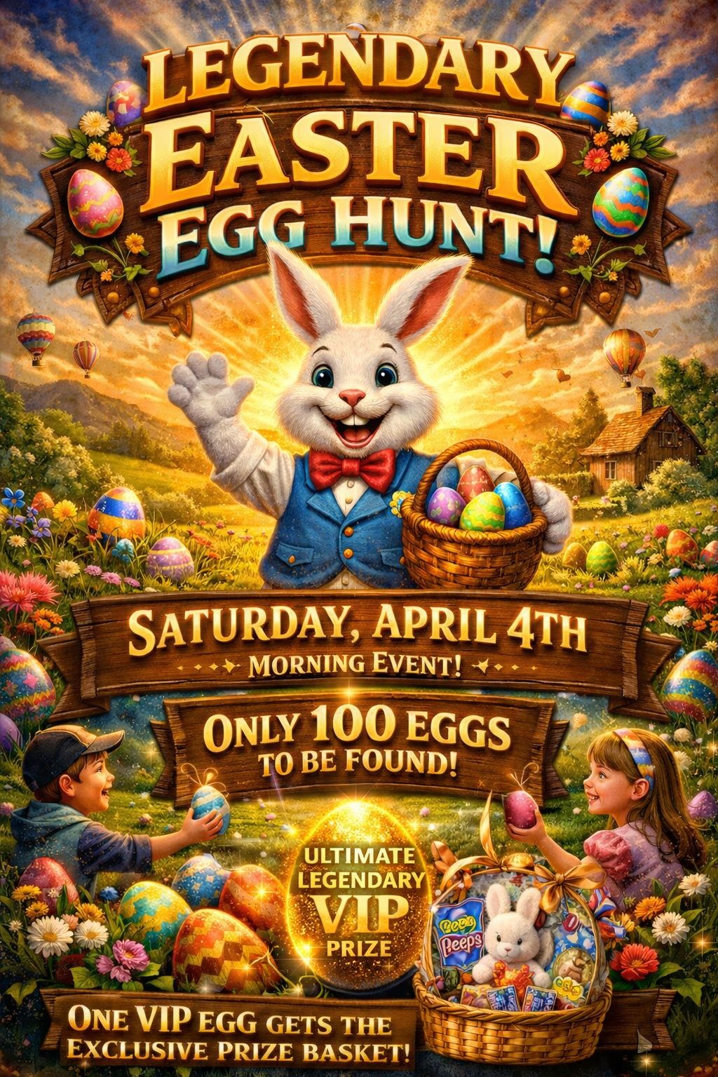 THE LEGENDARY EASTER EGG HUNT