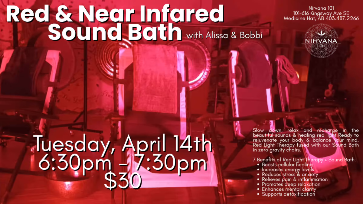 Red Light Sound Bath