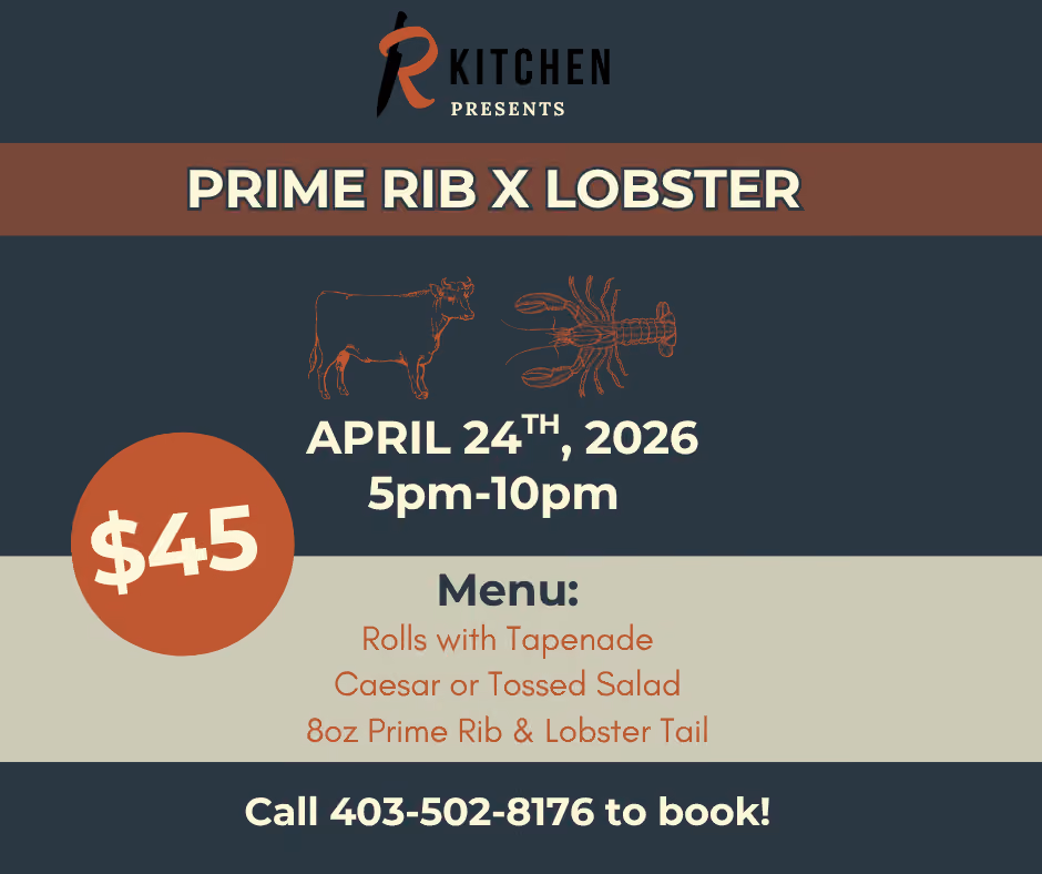 Prime Rib & Lobster Night